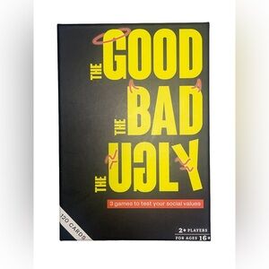 NEW “The Good The Bad The Ugly” Card Game How Well Do You Know…? Hard 2 Find!
